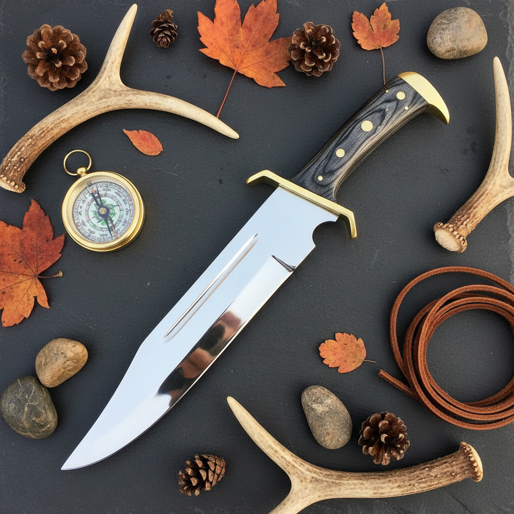 Ranger Crest – Custom Handmade D2 Steel Knife