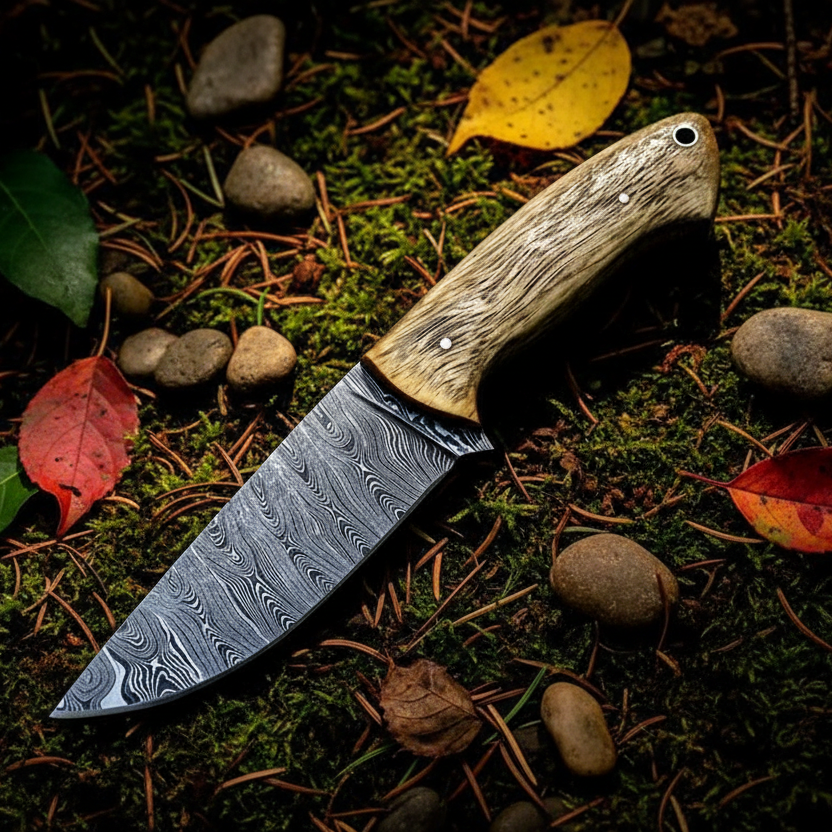 timber-wolf-damascus-skinning-knife