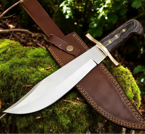 Bowie Frontier Legacy Knife – Custom Handmade D2 Steel Bowie